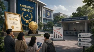 Akreditasi Unggul Tak Lagi Jadi Magnet: Mengapa Peminat Kuliah Terus Menurun