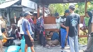 Aksi Nekat Maling Gabah di Tuban Berhasil Digagalkan Petani