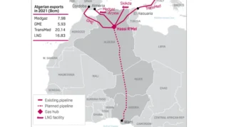 Algeria Mulai Bangun Pipa Gas Trans-Sahara untuk Pasok Gas Nigeria ke Eropa