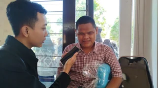 Alif Siswa RSBN Akui Terhibur Ikuti Dengar Bareng Piala Dunia 2026 di RRI Malang
