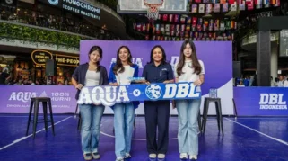 AQUA Resmi Jadi Hydration Partner DBL Indonesia, Dukung Performa Generasi Muda