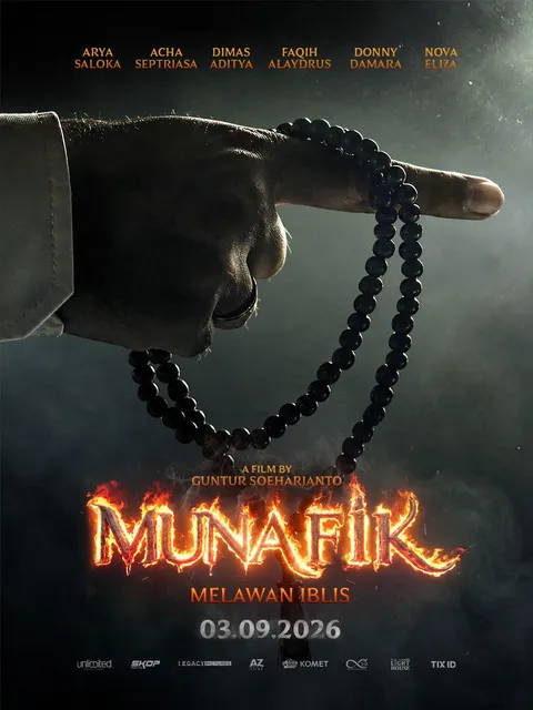 Arya Saloka dan Acha Septriasa Bintangi Film Horor 'Munafik Melawan Iblis', Tayang 3 September 2026