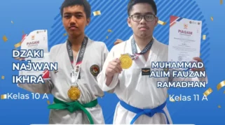 Siswa SMAIT Darul Fikri Makassar Raih Prestasi di Kejuaraan Taekwondo Nasional