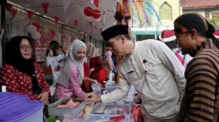 Bazar Murah dan UMKM Ramaikan Hari Bhayangkara di Mesuji, Bantu Ekonomi Warga