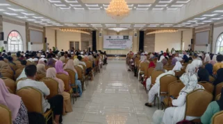 BAZNAS dan Muslimat NU Bangkalan Beri Santunan 600 Anak Yatim di Momentum Muharram
