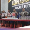 Belasan Pengedar Narkoba Dibekuk Polisi Blitar Sepanjang Mei 2026