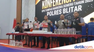 Belasan Pengedar Narkoba Dibekuk Polisi Blitar Sepanjang Mei 2026