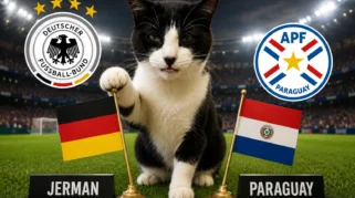 Billy Si Kucing Ramal Jerman Kalahkan Paraguay di 32 Besar Piala Dunia 2026