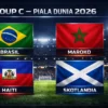 Brasil vs Maroko: Duel Pembuktian di Grup C Piala Dunia 2026