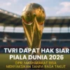 Cara Nonton Piala Dunia 2026 Gratis di TVRI: Bisa Lewat HP, Laptop dan Smart TV