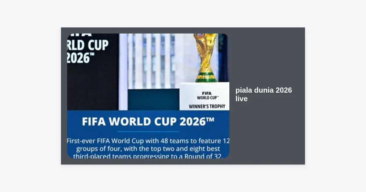 Cara Nonton Piala Dunia 2026: Panduan Lengkap dari TV hingga HP dan Ajakan Nobar