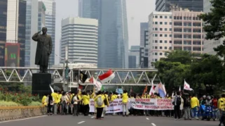 CCTV di Bundaran HI Mati saat Demo BEM UI, Publik Kesulitan Pantau Lalu Lintas