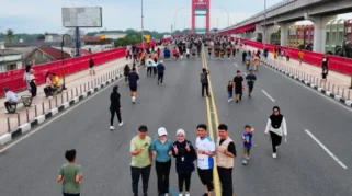 CFD Ampera-Sudirman Ditiadakan Sementara, Palembang Fokus Sukseskan Mandiri Ampera Tourism Run 2026