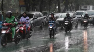 Cuaca Jakarta Hari Ini: Jakarta Barat, Selatan, dan Timur Berpotensi Hujan Ringan