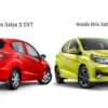 Daftar Harga Mobil LCGC Juni 2026, Honda Brio Satya E CVT Paling Mahal