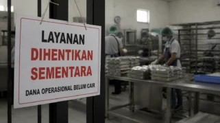 Dana Operasional Tersendat, 28 Dapur MBG di Kota Serang Setop Produksi Makanan