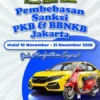 Denda Pajak Kendaraan Dihapus di Jakarta: Peluang Emas untuk Warga Bayar Pajak Tanpa Beban