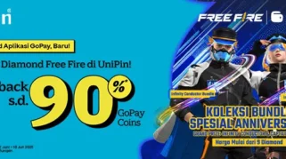 Diskon Rp20.000 untuk Bundle Spesial Anniversary Free Fire di UniPin