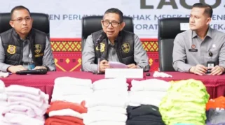 DJKI Musnahkan 567 Produk Palsu Lacoste Senilai Rp940 Juta