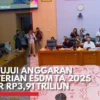 DPR Setujui Anggaran Kementerian ESDM 2027 Sebesar Rp27,33 Triliun, 82% untuk Infrastruktur Energi