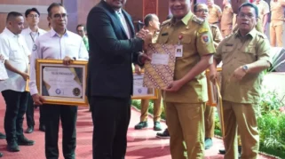 Dukung Pisah Sambut Praeses HKI, Bupati Humbahas Terima Audiensi Panitia