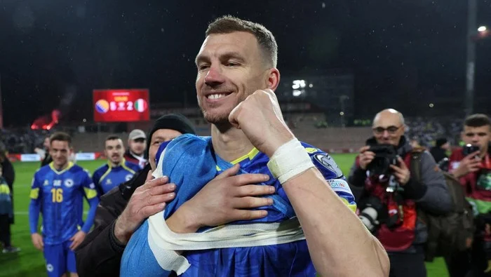 Edin Dzeko Jadi Andalan Bosnia untuk Bungkam Kanada di Piala Dunia 2026