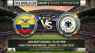 Ekuador vs Jerman: Live Streaming dan Link Siaran Langsung Laga Penentuan La Tricolor