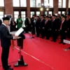 Eri Cahyadi Lantik 57 Pejabat, Evaluasi Kinerja Setiap Enam Bulan