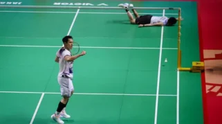 Foto Jonatan Christie Amankan Tiket Final Indonesia Open 2026 Usai Kalahkan Wakil Thailand