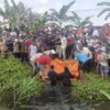 Geger Tengah Malam, Pria Tewas dengan Leher Tersayat di Saluran Irigasi Lampung Timur