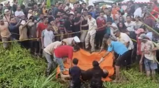 Geger Tengah Malam, Pria Tewas dengan Leher Tersayat di Saluran Irigasi Lampung Timur