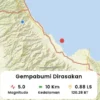 Gempa Magnitudo 5,1 Guncang Ternate, BMKG Pastikan Tidak Berpotensi Tsunami