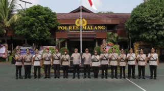 Gerbong Mutasi Besar-besaran Polres Malang, Kompol Fahmi Resmi Jabat Wakapolres
