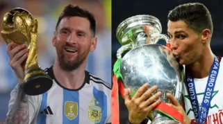 GOAT di Piala Dunia 2026: Ronaldo Puji Messi Usai Cetak Hattrick, Tshabalala Bertemu Sang Idola