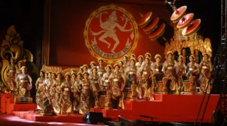 Gong Kebyar Wanita Gianyar Tampil Memukau di Panggung PKB 2026, Wakil Bupati Apresiasi