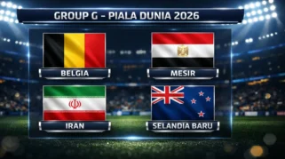 Grup G Piala Dunia 2026: Belgia Juara Grup, Mesir Lolos, Iran Tunggu Nasib