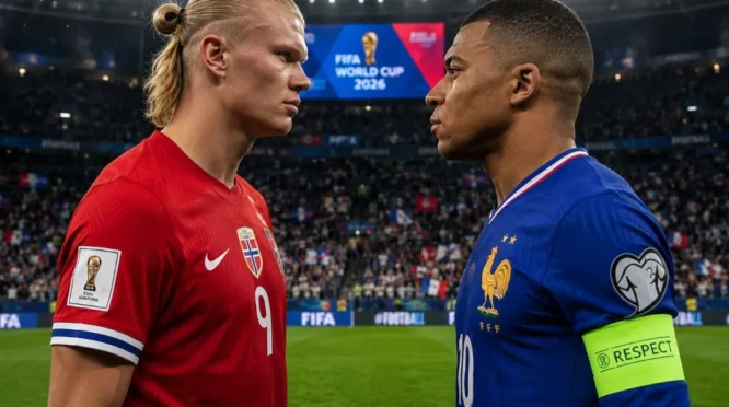 Haaland Santai Hadapi Prancis: Saya Tak Peduli Duel Lawan Mbappe