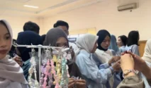 Hanoon Craft Curi Perhatian di Impact Circle 11.0 AIESEC Unsri, Ratusan Anak Muda Antusias Belajar Kerajinan Tangan
