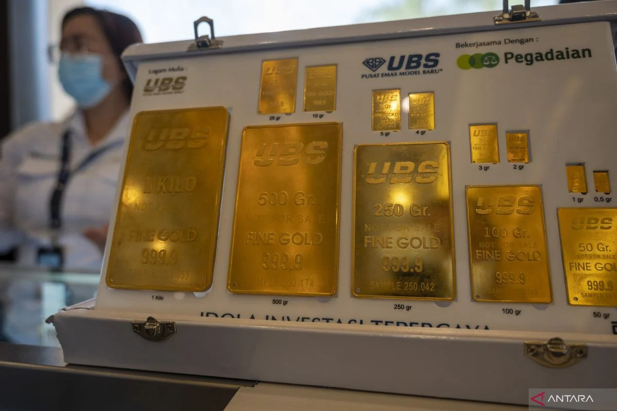 Harga Emas Galeri24 dan UBS di Pegadaian Terkoreksi Tajam Setelah Stabil Tiga Hari
