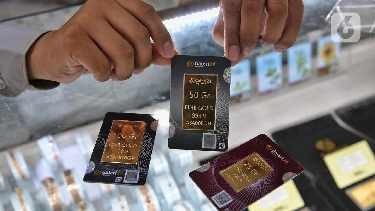 Harga Emas UBS dan Galeri24 Kompak Turun, Ini Rincian Terbaru per 5 Juni 2026