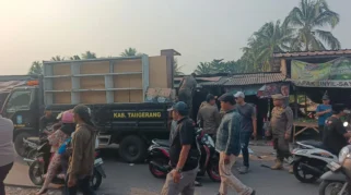 Hari Terakhir Penertiban Pasar Cisoka, Pembersihan Kawasan Dimulai