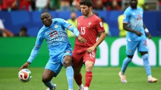 Hasil HT Portugal Vs RD Kongo 1-1: Yoane Wissa Kejutkan Selecao das Quinas