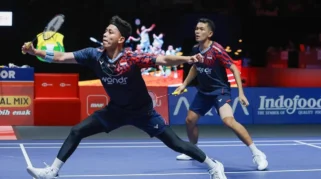 Hasil Indonesia Open 2026 - Rachel/Febi Akhiri Dongeng Penakluk Juara, 1 Tiket Semifinal Diamankan