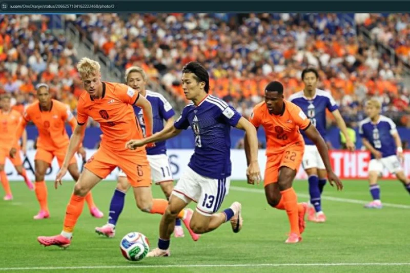 Hasil Piala Dunia 2026: Belanda vs Jepang Imbang 2-2, Comeback Samurai Biru Gagalkan Kemenangan Oranye