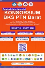 Hasil Seleksi Mandiri SMMPTN-Barat 2026 Diumumkan Besok, Ini Link dan Cara Ceknya
