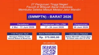 Hasil Seleksi Mandiri SMMPTN-Barat 2026 Diumumkan Besok, Ini Link dan Cara Ceknya