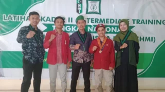 HMI Rokan Hulu Gelar Latihan Kader II Tingkat Nasional, Diikuti Delegasi Lintas Provinsi