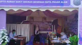 HUT ke-25 Pagaralam: Layanan Kesehatan Gratis dengan Dokter Spesialis hingga USG di Besemah Expo