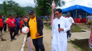 HUT Pemuda Cup V Jadi Ajang Silaturahmi dan Pengembangan Bakat Pemuda Kampar, Anggota DPRD Rinaldo Saputra Beri Dukungan