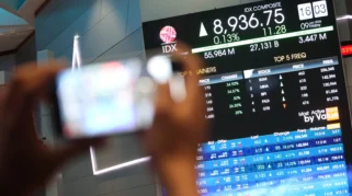 IHSG Merosot ke Level 5.734 pada Jeda Perdagangan
